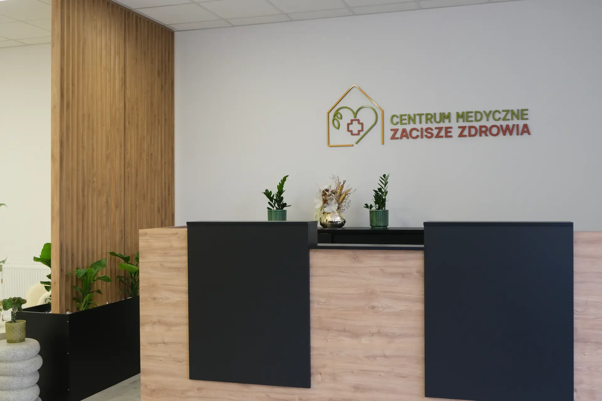 Wnętrze Centrum Medycznego Zacisze Zdrowia